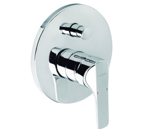 2 way Built-in single lever mixer with diverter